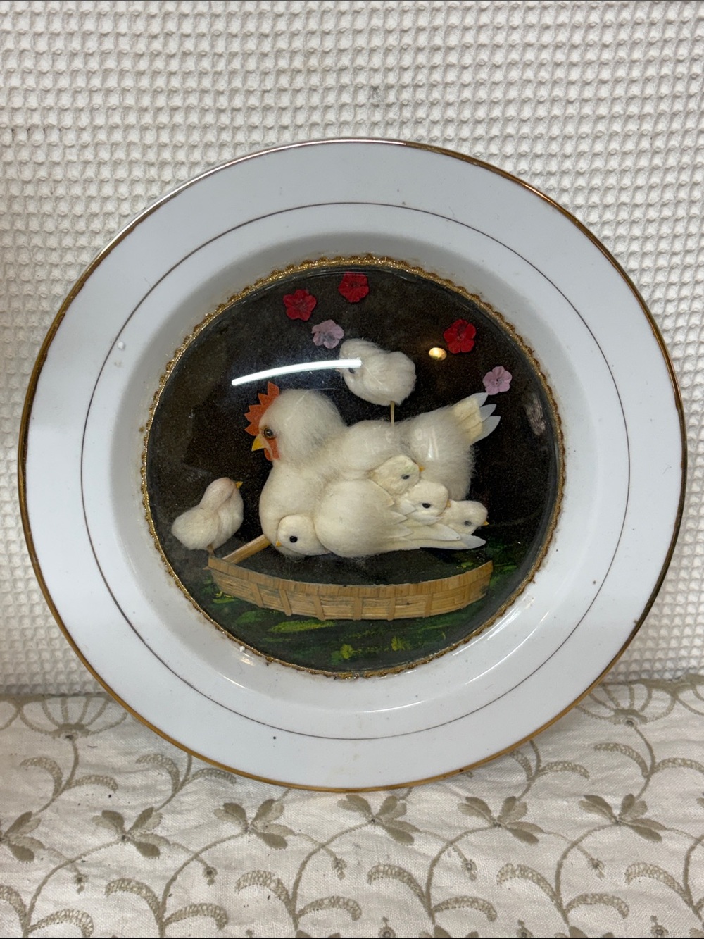 3D shadow box plate